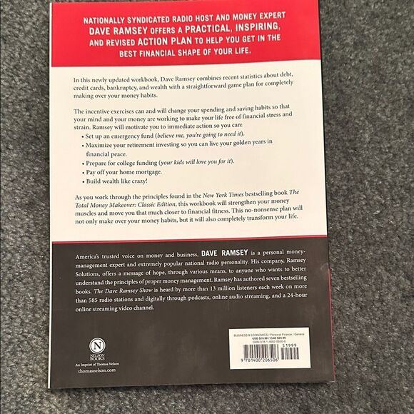 's Financial Workbook - Black and Red - Picture 2 of 3